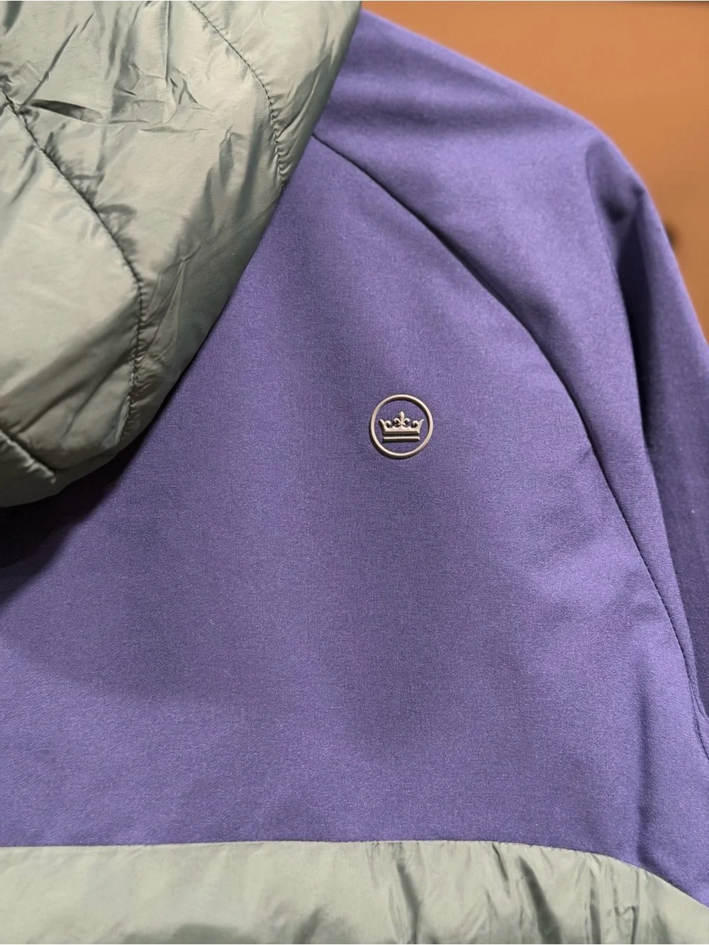 NWT Peter Millar Apex Hybrid Hoodie Jacket Nordic Pine Navy (Small)